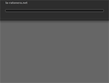 Tablet Screenshot of la-ratonera.net